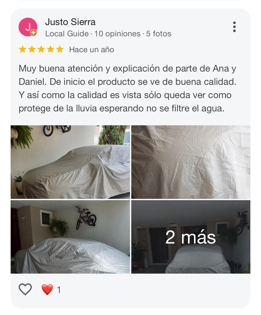 Reseña de cliente